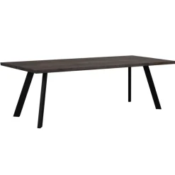Matbord 'Fred' - Brun/Svart 240x100cm