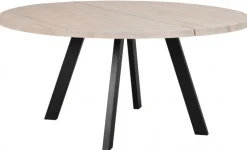 Matbord 'Fred' Runt 160cm - Vitpigmenterad