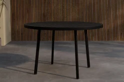 Matbord 'Giardini' runt 120cm - Svart