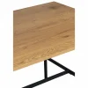 Matbord 'Line' - Ek/Svart 160x90cm