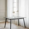 Matbord 'Lotta' 140x90cm - Svart