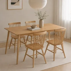 Matbord 'Nordisk' 120x70cm - Ek