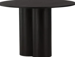 Matbord 'Orsa' Runt 110cm - Svart