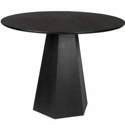Matbord 'Pilar' Runt 100cm - Svart