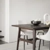 Matbord 'Plainfield' 220x100cm - Mörk ek