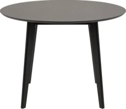 Matbord 'Ärsjö' Runt 105cm - Svart