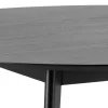 Matbord 'Ärsjö' Runt 140cm - Svart