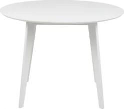 Matbord 'Ärsjö' Runt 105cm - Vit