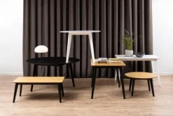Matbord 'Ärsjö' Runt 105cm - Vit