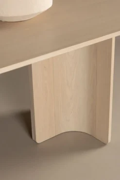 Matbord 'Tranemo' Ovalt 220x100x75cm - Vit