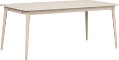 Matbord 'Tyler' 180x90cm - Vitpigmenterad Ek