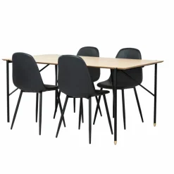 Matgrupp 'Hornstull Forma' 1 Bord & 4 Stolar