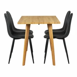 Matgrupp 'Nordisk Forma' - 1 Bord & 4 Stolar