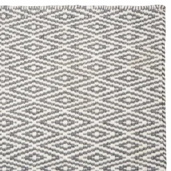 Matta 'Cozy Luxury' 160x230cm - Grå/Vit