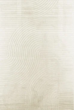 Matta 'Shaggy Indoor-Outdoor'  - Cream