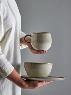Mugg 'Sandrine' L - Grå