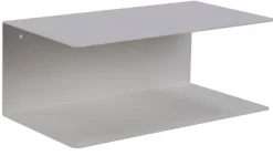 2-pack Vägghylla 'Joliet' - Vit/Grå