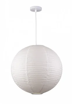 Rislampa 'Lycka' - Vit 40cm