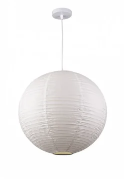 Rislampa 'Lycka' - Vit 30cm
