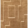 Ryamatta 'Kiberg Handvävd Ull' - Beige