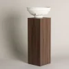 Sidbord 'Rättvik' 23x65 - Brun