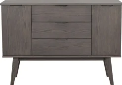 Sideboard 'Filippa' 122x85cm - Mörk ek