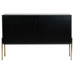 Sideboard 'Frölunda' - Svart/Guld