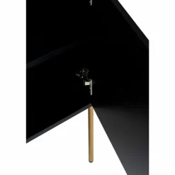 Sideboard 'Frölunda' - Svart/Guld