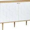 Sideboard 'Kumamoto' - Vit/Ek