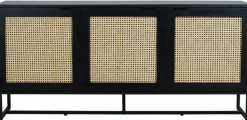 Sideboard 'Sailor' - Svart/Natur