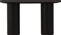 Sidobord 'Barkaby' 40x130cm - Svart