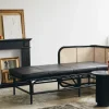 Sidobord 'Erie' Runt 40cm - Svart Marmor