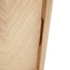 Sidobord 'Herringbone' - Natur