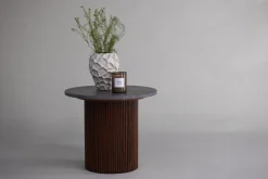 Sidobord 'Härjedalen' Runt 52cm - Brun