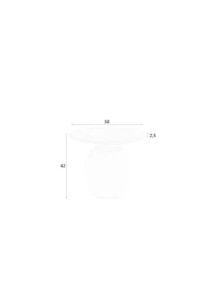 Sidobord 'Karula' - Beige