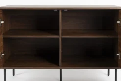Sidobord 'Stripes Low' 120x42x50 cm - Brun
