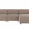 4-Sitssoffa 'Willard' Schäslong H - Beige