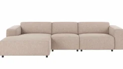 4-Sitssoffa 'Willard' Schäslong V - Ljusbeige