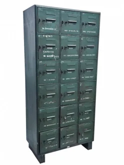 Skåp 'Old locker' - Grön