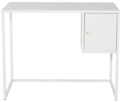 Skrivbord 'Bergslagen' 45x95 - Vit