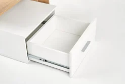 Skrivbord 'Grosso' - Vit/Natur