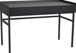 Skrivbord 'Halifax' 120x61cm - Svart