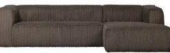Soffa 'Bean' 4-sits - Brun/Manchester