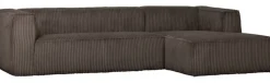 Soffa 'Bean' 4-sits - Brun/Manchester