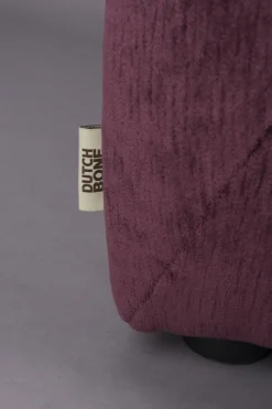 Soffa 'Giada' 1-sits - Plommon