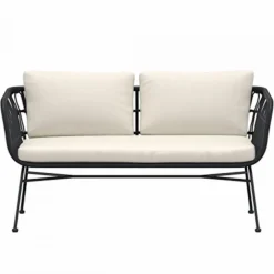 Soffa 'Isola' - Svart/beige