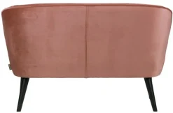 Soffa 'Sara' - Rosa/Sammet