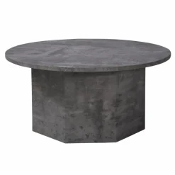 Soffbord 'Bilbao' Runt 80cm - Grå
