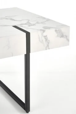 Soffbord 'Blanca' - Vit marmor