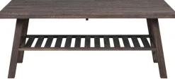 Soffbord 'Brooklyn' 130x75cm - Mörk brun